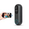 פעמון דלת וידאו פלסטיק אלחוטי זיהוי פנים 1080p HD דיבור דו-כיווני טלפון דלת מצלמה חכמה עמידה למים