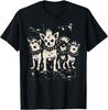Vintage Punk Chihuahua Rock Chihuahua Mohawk Spiked Collar T-Shirt