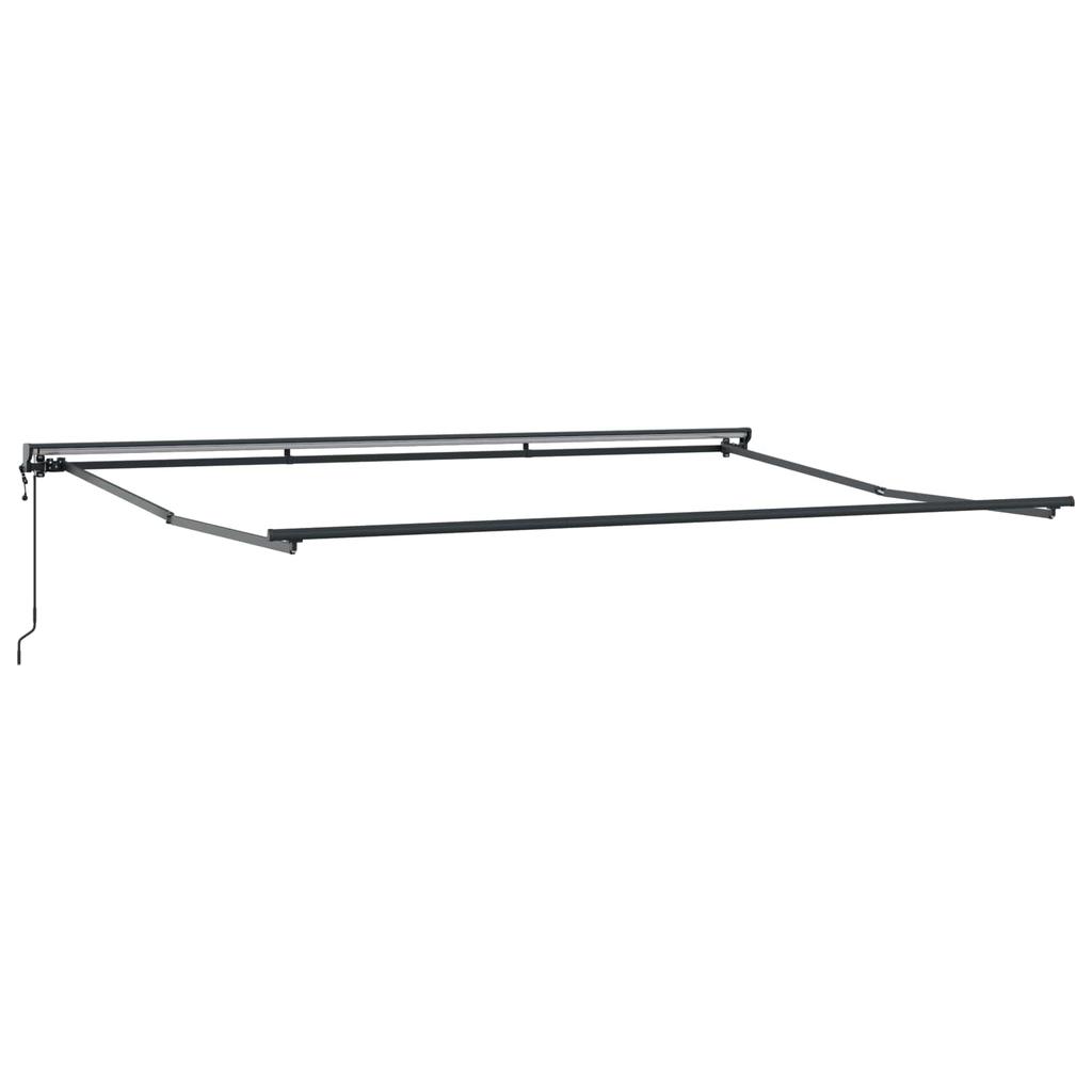 Retractable Awning Anthracite 450 x 350 cm