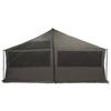 Family Tent Brown & Grey 600 x 400 x 268 cm Polyester and Steel