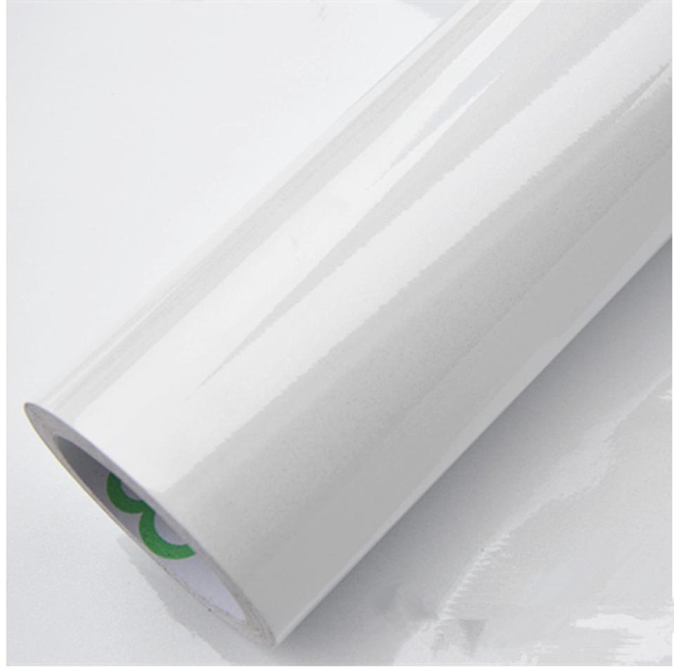 PVC Wood Grain Self Adhesive Wallpaper Waterproof Wall Sticker for Closet Kitchen Bedroom Furniture Door Renovation