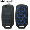 Silicone Case Key Cover Remote For Skoda Fabia Octavia A5 For VW Golf VI Polo Passat B5 3b Touran Caravelle Golf Plus Seat Ibiza