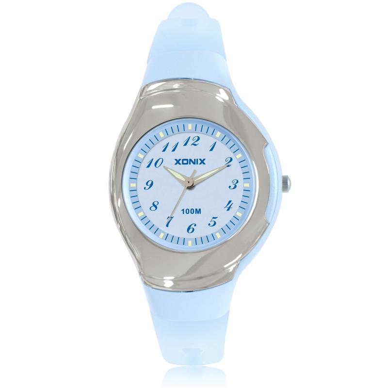 XONIX NEUE Einfachheit Marke Sport Quarz Armbanduhren Wasserdicht 100m Montre Femme Schwimmen Tauchen Damen Mädchen Studenten Uhr WH