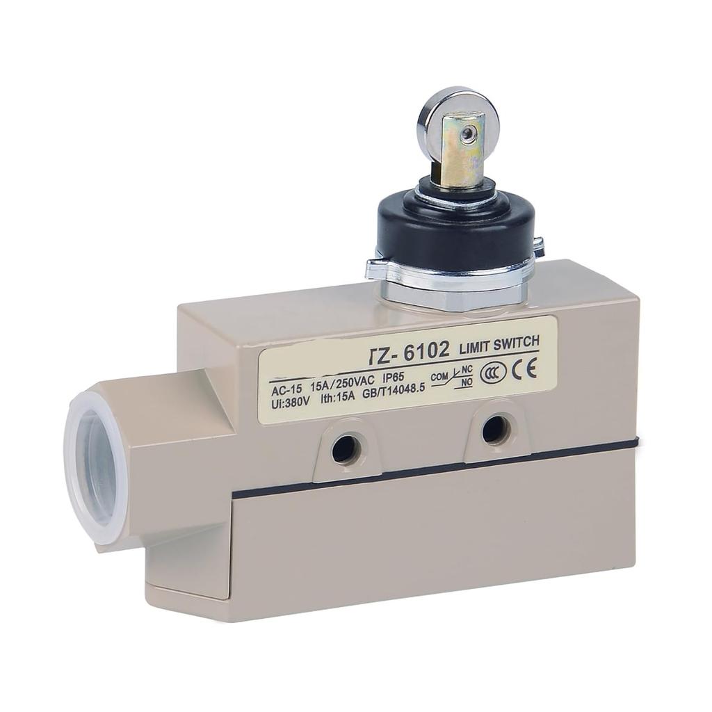 TZ-6102 Sealed Type Stainless Steel Roller Sliding Gate Limit Switch 1Pcs