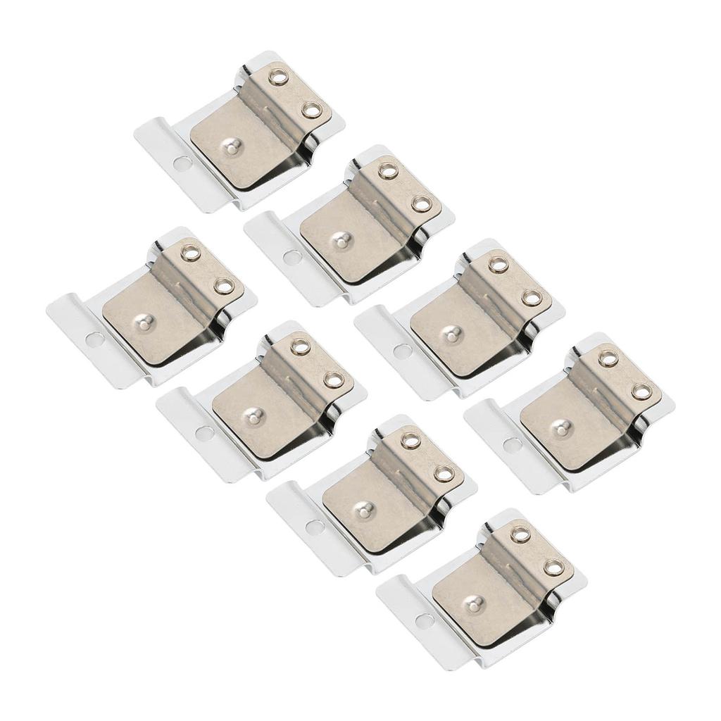 8Pcs Radio Microphone Hang Up Clip Metal Stable Easy Installation Car Radio Microphone Hooks with