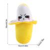 Soft Interactive Touch Sensing Banana Plush Toy 16x10x7cm Kids Musical Sound Piano Toy Vivid Simulation Banana Play Toy