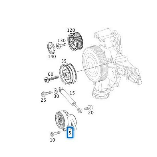 Belt Tensioner for Benchi W272