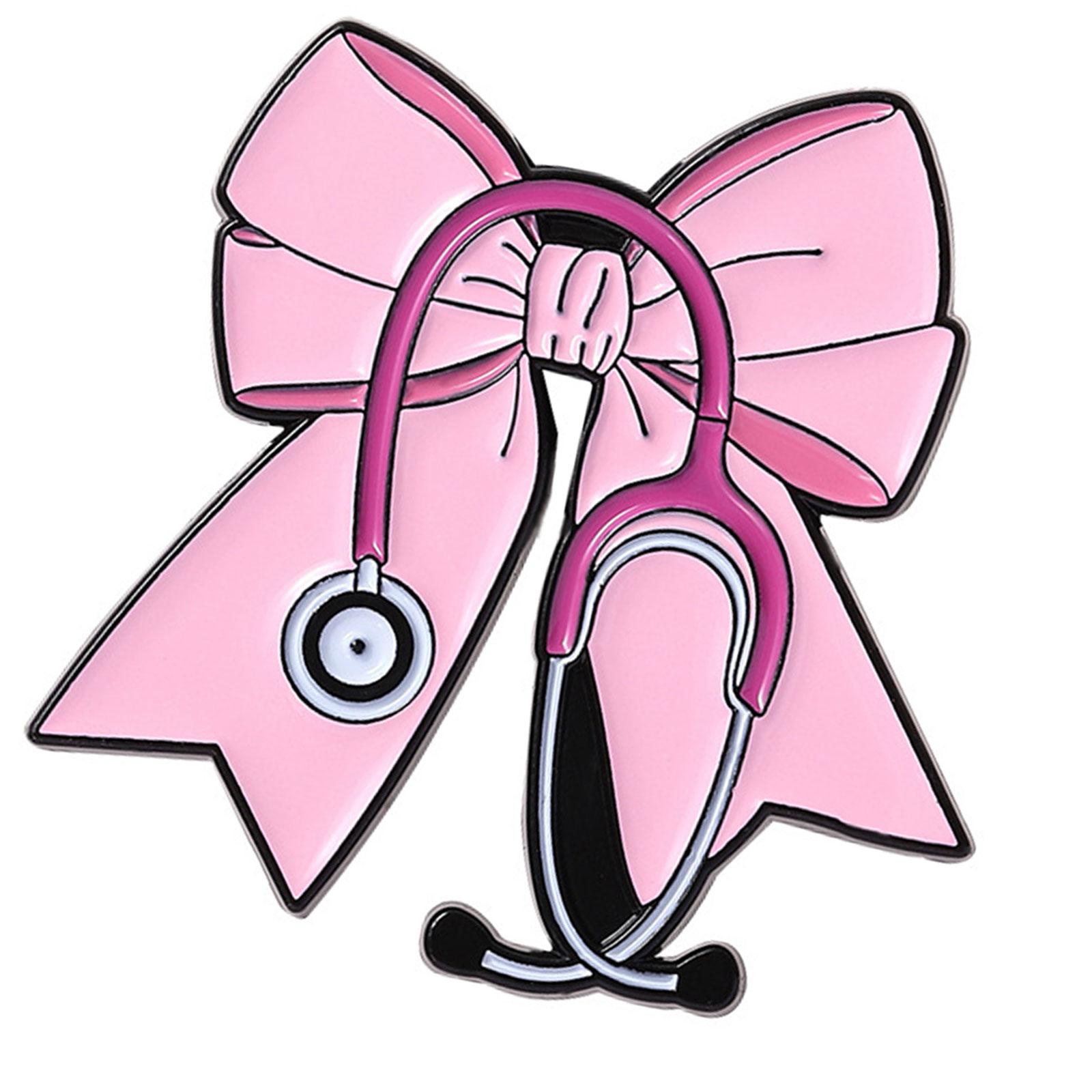 

Cartoon Wellness Tool Shaped Pin Brooch For Nurses Doctors Stylish Alloy Accessory Jewelry for Daily Outfits