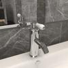 Bathroom Basin Tap Chrome Finish 130x180 Mm