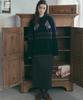 Aueonoseuteljia Rustic Horse Knit_Navy(Oc25-Kn22)