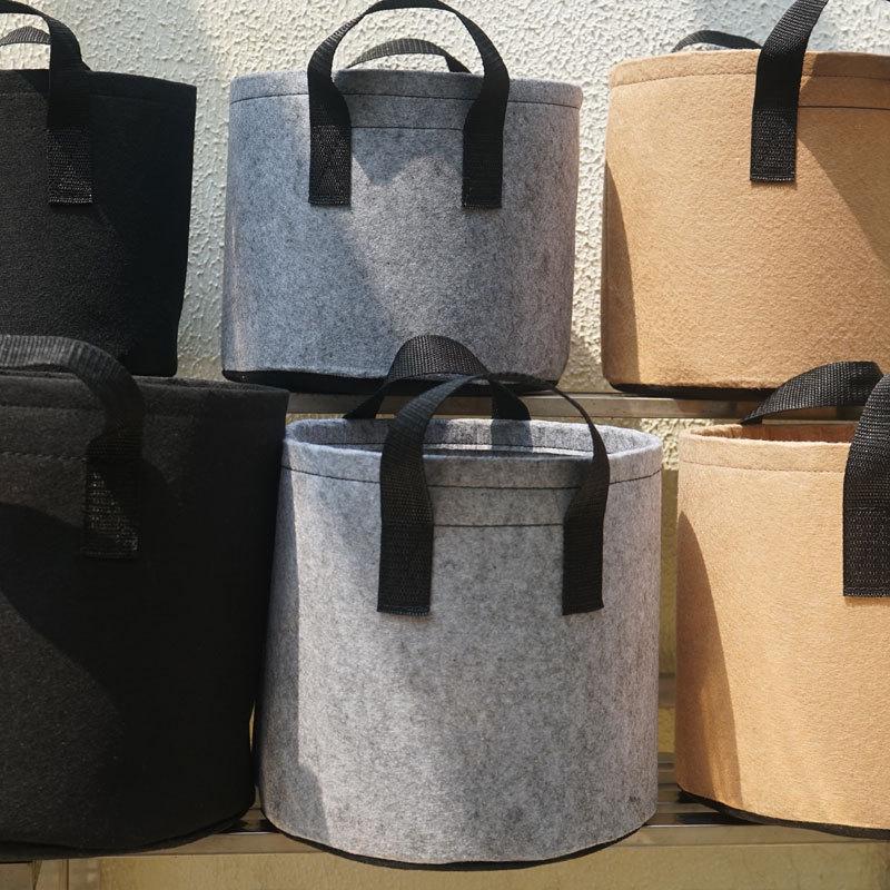 Non-Woven Fabric Garden Grow Bag for Balcony and Green Plants