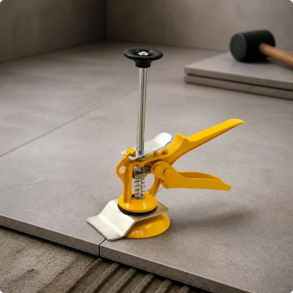 SingleColumn Tile HeightAdjustment Support Tool Height with Hand Lever Compact for