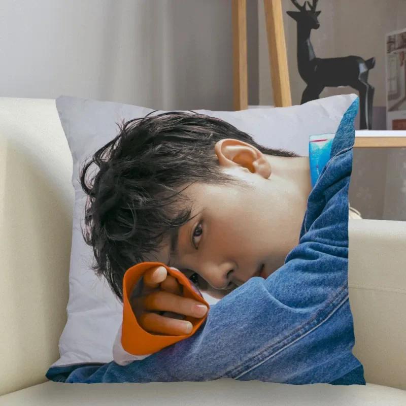 Musife Custom Sean Xiao Xiao Zhan Pillowcase Home Decoration 45*45Cm Zipper Square Pillowcase Throw Pillow Cover Drop Shipping