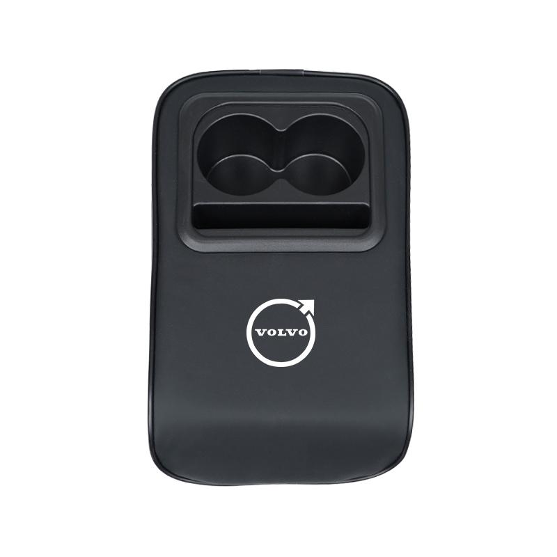 

Автомобильный подлокотник Подушка на подлокотник с подстаканником Для Volvo V60 V40 XC90 S60 C30 XC60 Подушка для поддержки локтя из пены с эффектом памяти Регулируемая по высоте