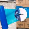 Blauer PE-Stretchfolie für industrielle Verpackung und Wicklung