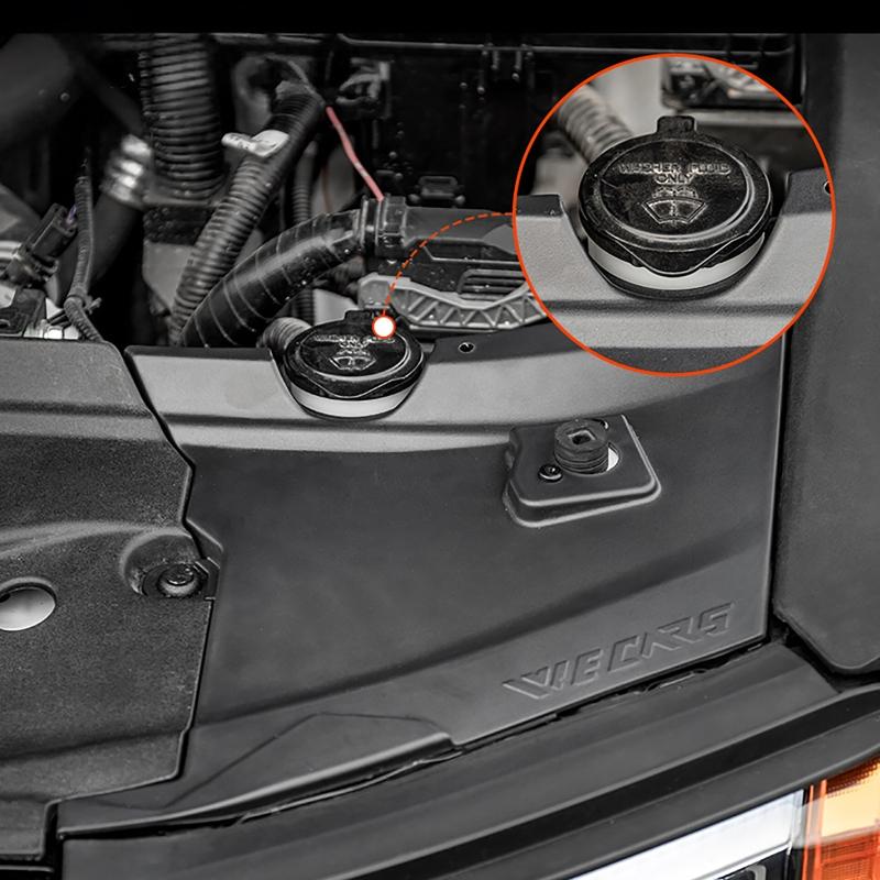 2Pcs/set Car Engine Cover Cabin Protection Plate Cover for Toyota Land Cruiser Prado J250 LC250 2024 2025