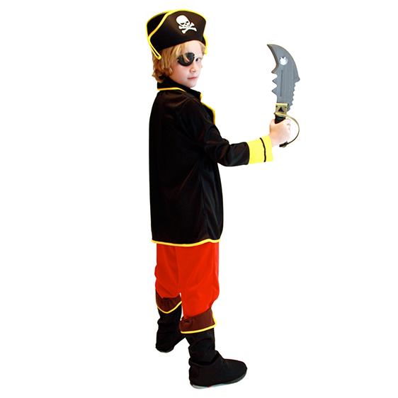 Junge Kind Kind Performance Kleidung Cosplay Kleidung Anzüge Karneval Halloween Party Kinder Karibik Pirat Samurai Kostüm