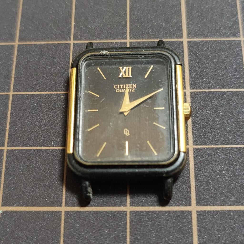 Used Working item: CITIZEN Quartz Black Dial Ladies Watch Management K26