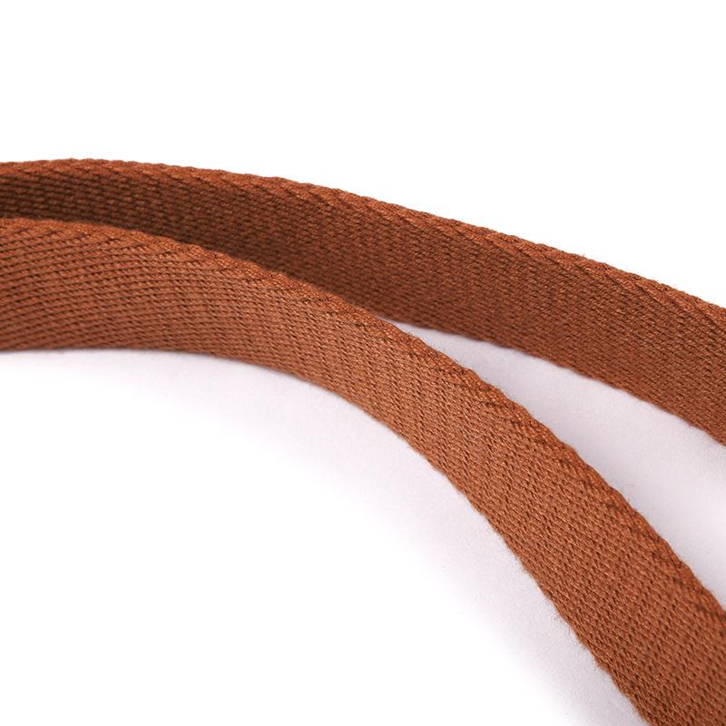 MHS-F-37 2,5CM Jednobarevný Nastavitelný Plátěný Popruh Přes Tělo/Přes Rameno Náhradní