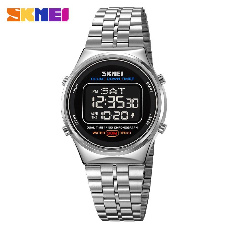 

Электронные часы мужские квадратные студенческие подростковые трендовые для активного отдыха водонепроницаемые светодиодные электронные часы мужские