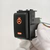 Car LED Light Front Fog Light Switch Rear Fog Lamp Push Button with wire For Nissan Qashqai Tiida X-TRAIL Patrol Y62 2008 - 2015