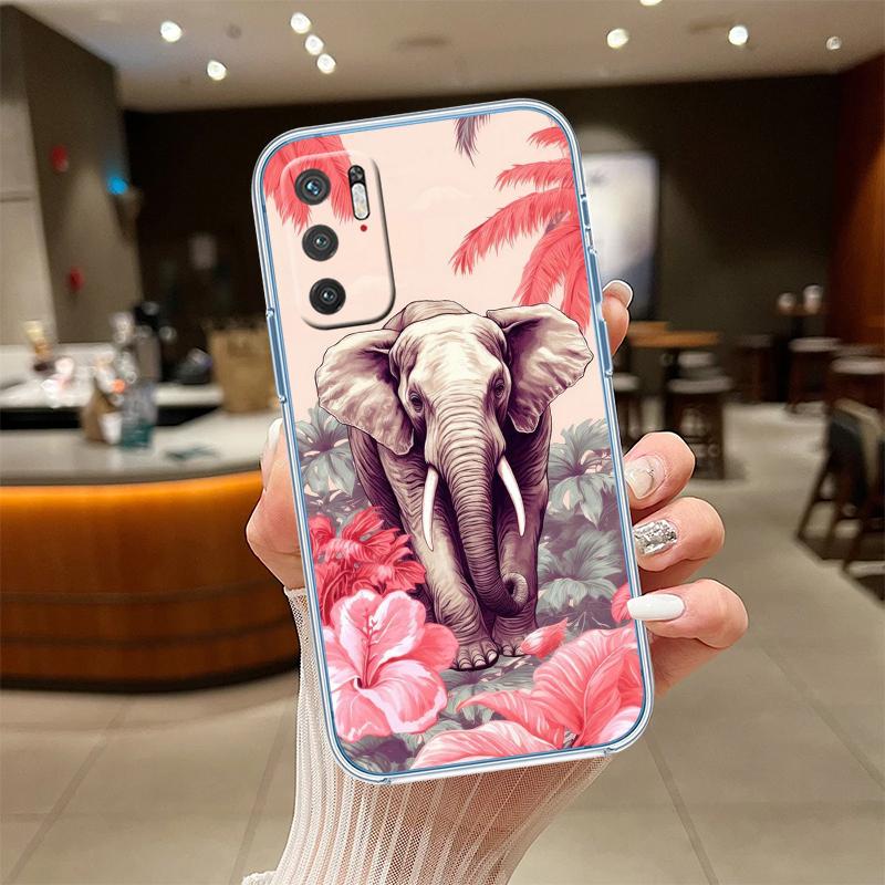 RE5 Animal Elephant Phone Case for Motorola Moto G10 G20 G30 G31 G32 G34 G35 G41 G42 G50 G51 G52 G55 G60 G60S G62 G71 G72 G75