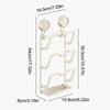 Pot Lid Rack Pot Lid Organizer Rack With 3-Tier Space-Saving Storage Kitchen Organization For Pantry RV Kitchenette Apartment