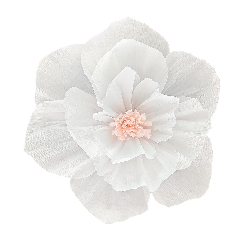 Lotus 20/25/30Cm Root Color Wrinkle Paper Flower Pleated 3D Paper Art Flowers Wedding Room Decoration Background Wall Layout