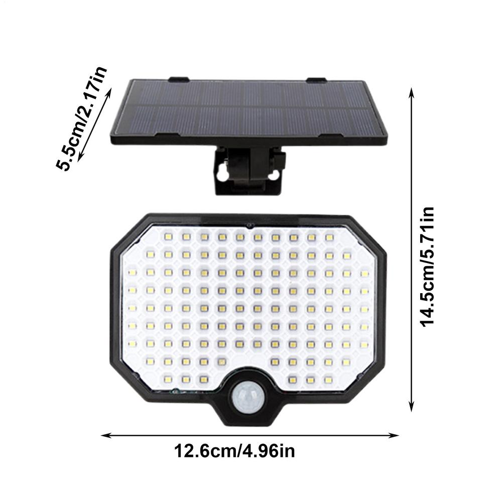 

Solar Wall Lights Waterproof Solar Powered Lamp Motion Sensor Wall Light Split Solar Wall Sconce Outdoor Wall Lights for Garden