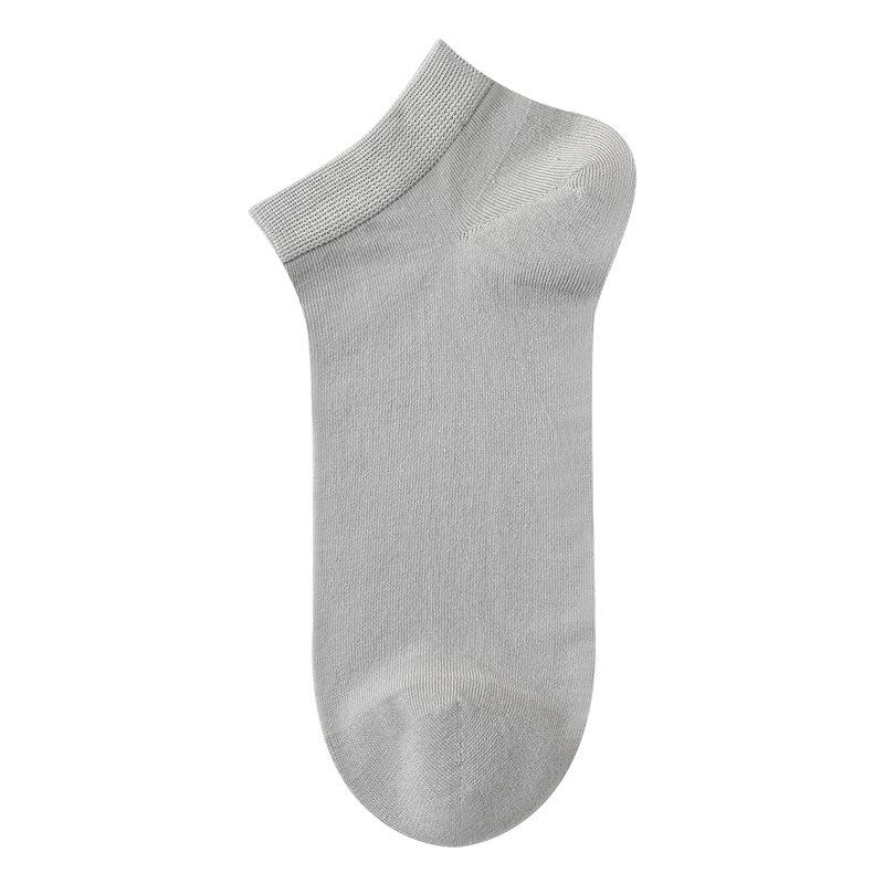 Men's Spring and Summer Ultra Thin Breathable 7A Antibacterial Business Mid Calf Socks