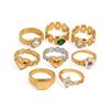 Bracelet ring titanium steel women's niche design ring finger ring stainless steel jewelry