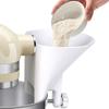 Spill-Proof Stand Mixer Flour Funnel Wide-Mouth Mixing Bowl Stand Mixer Funnel  Replacement Part