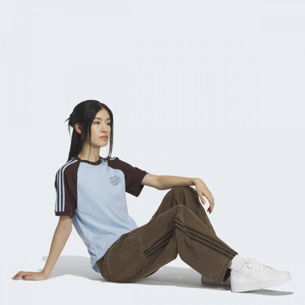 Adidas Casual Loose Fit Denim Pants  Kr2627 