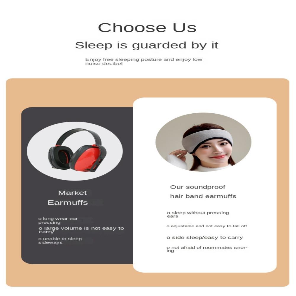 Comfortable Women Lady Ear Muffs Thicken Ear Warmer Sleep Earcups Warm Ear Cover  Sports