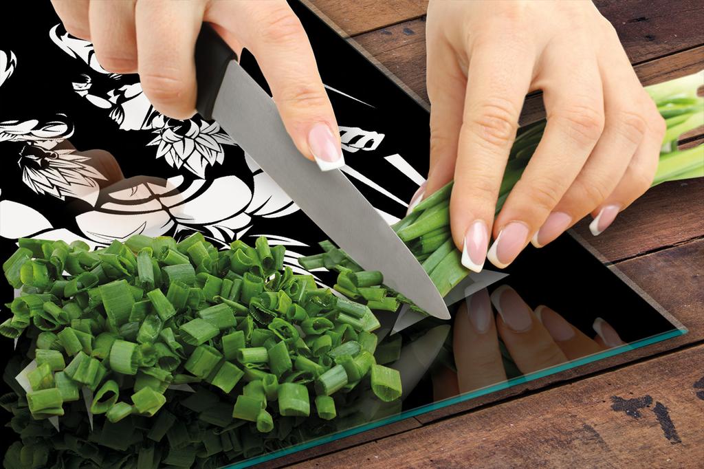 SZKLANA DESKA DO KROJENIA 45x52 ANIME