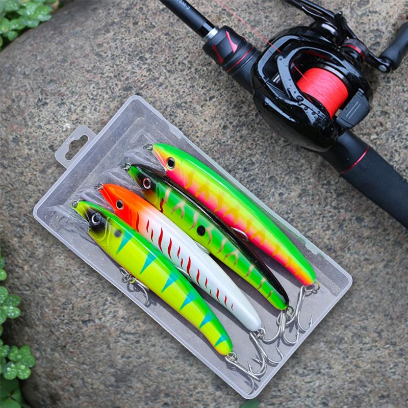 Price Sea Fishing Baits Deep Diving Bait Minnow Fishing Lure ABS Hard Plastic Bait