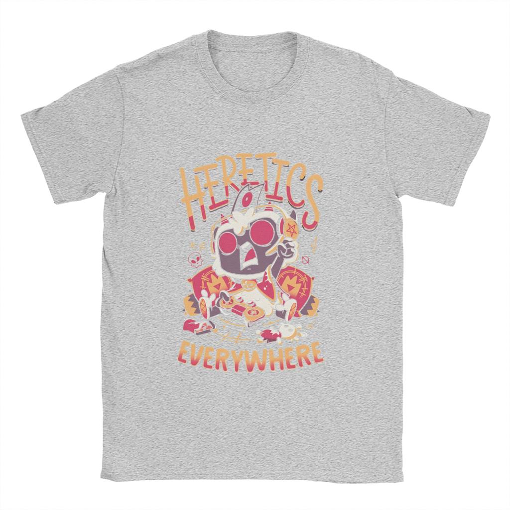 Casual T-Shirt Summer Beach Cult Of The Lamb  Trending T-Shirts  Cotton Tee Shirt for Male Y2K Classic Print Short Sleeve Tops