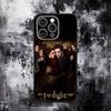 Etui na telefon Saga Zmierzch Edward dla iPhone 16,15,14,13,12,11,Pro,Max,Plus,X,XS,SE,E,Mini, Miękkie Silikonowe Czarne Etui