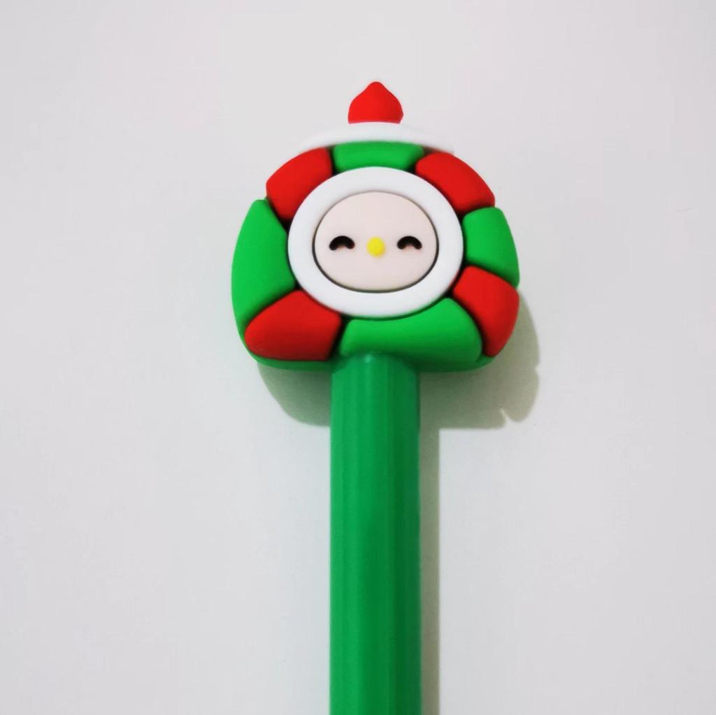 Kreativní a roztomilá vánoční gelová pera pro studenty - Perfektní sváteční dárek psací potřeby