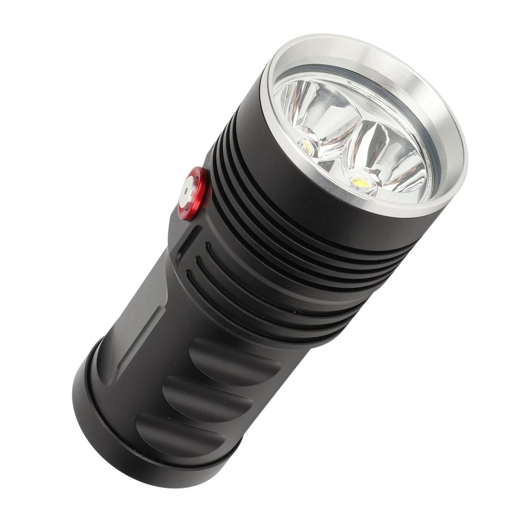 Akumulatorowa latarka ze stopu aluminium, bardzo jasna, ręczna, wodoodporna, LEDowa latarka awaryjna