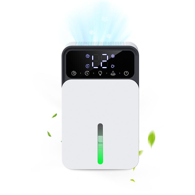 Air Dehumidifier Indoors Silent Air Dryer Household Moisture-proof Dehumidifier Moisture Absorbers Machine 1200ML Water Tank