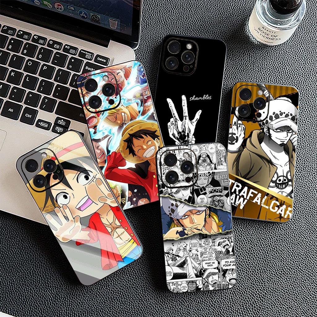 One Pieces Luffy Trafalgar D Water Law Cover for Xiaomi Redmi Note 13 A3 A4 14 Pro Plus 9T 14C 13C 9C NFC + Pro+ 5G 4G Case
