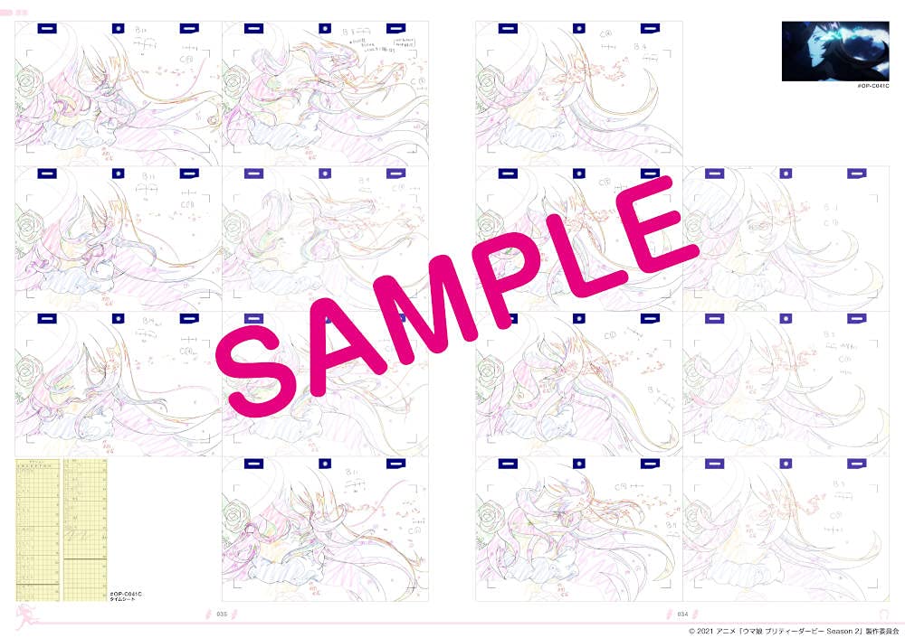 TV Anime Uma Musume Pretty Derby Staffel 2 Original Art Collection Setting-Materialien Offizielle Settings Offizielle Settings-Materialien (Illustration