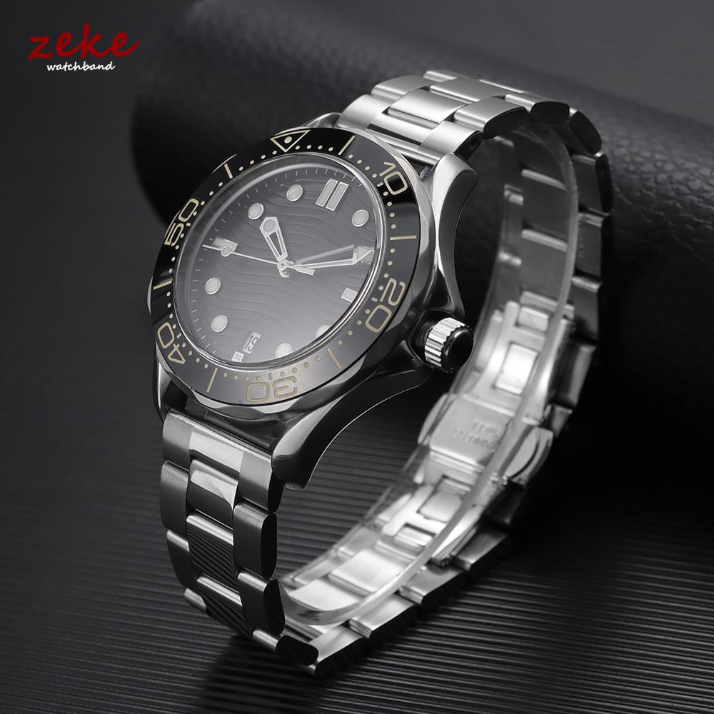 Chiusura a farfalla Cinturino in acciaio inossidabile per Tissot Cinturino per orologio 20mm 22mm Braccialetto universale 12 14 16 18 24mm Argento Braccialetto solido