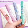3in1 Press Eraser Pen Set Cute Retractable Rubber Push-pull Mechanical Eraser Art Stationery School Office Correction Supplies