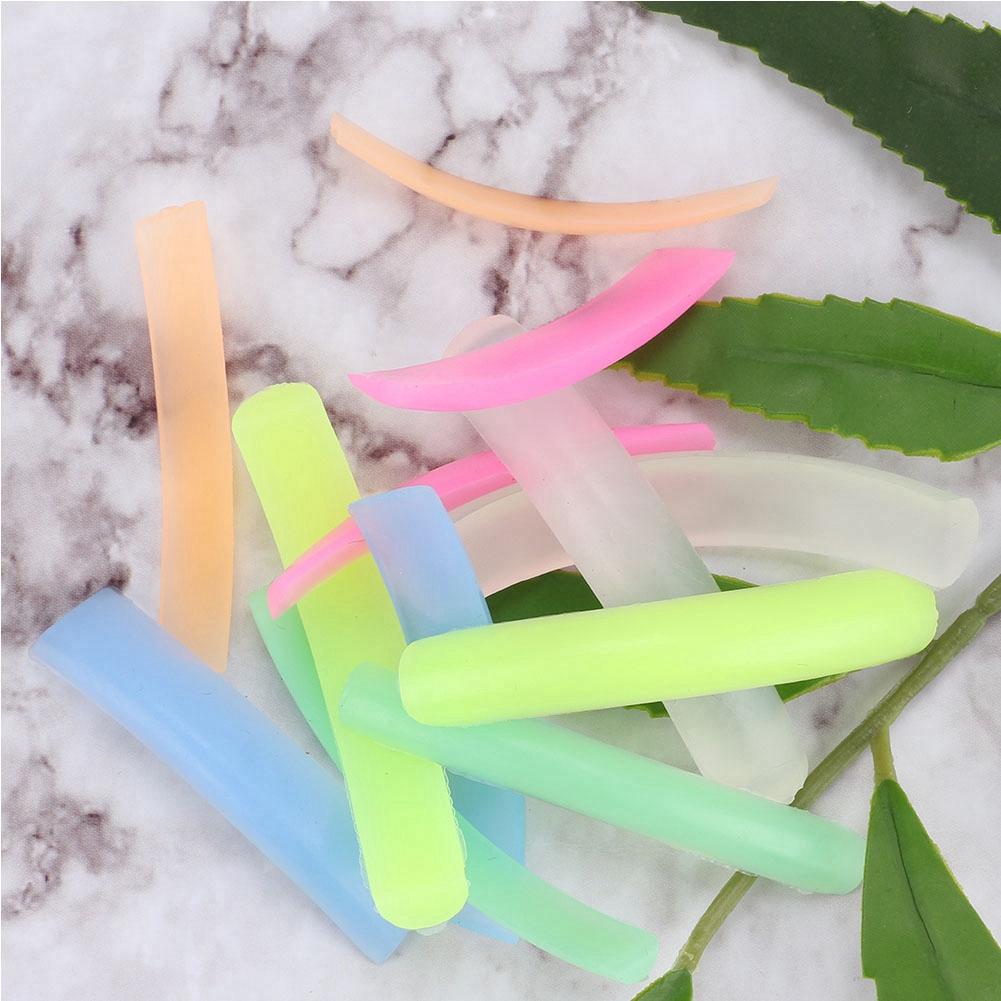 6 Pairs Silicone False Eyelash Curling Patch Lifting Fake Eye Lashes Pad