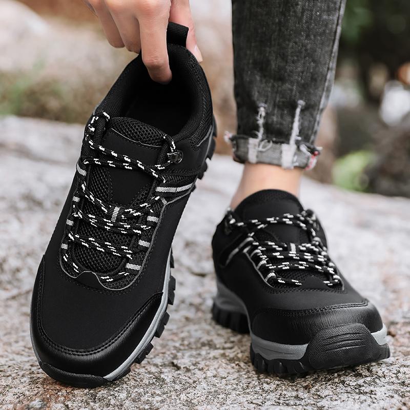 Fashion Outdoor Men Hiking Shoes Light Breathable Climbing Shoes Trekking Shoes Anti Slip Wear-resistant Mens Walking Sneakers Size 47