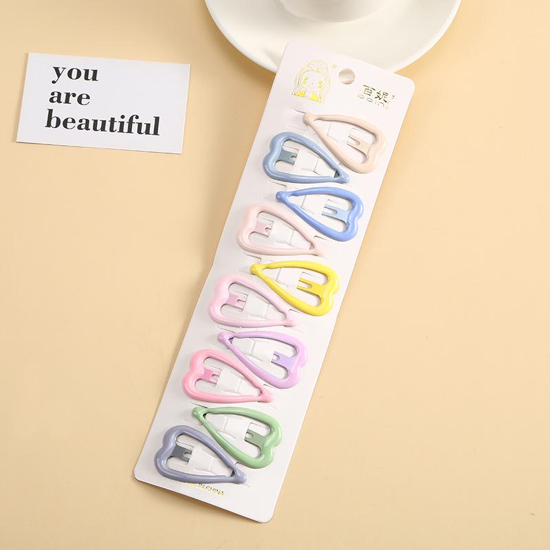 2023 Ice Cream Color Star Hair Clips for Girls – Cute BB Bangs Clips