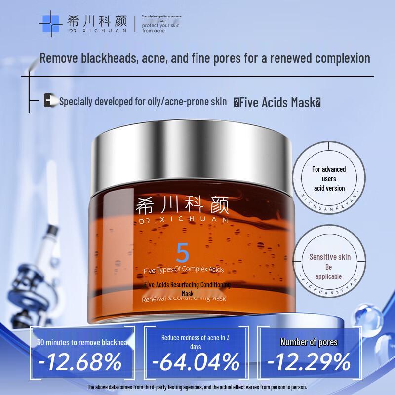 Xichuan Keyan 8% Salicylic Acid Five Acid Gel Mask