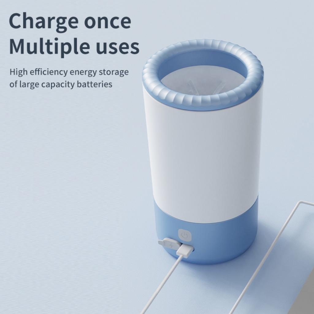 Multi-Color Pet Foot Cup With Interchangeable Heads For Cats Dogs Breeds Sustainable Dog Feet Washer